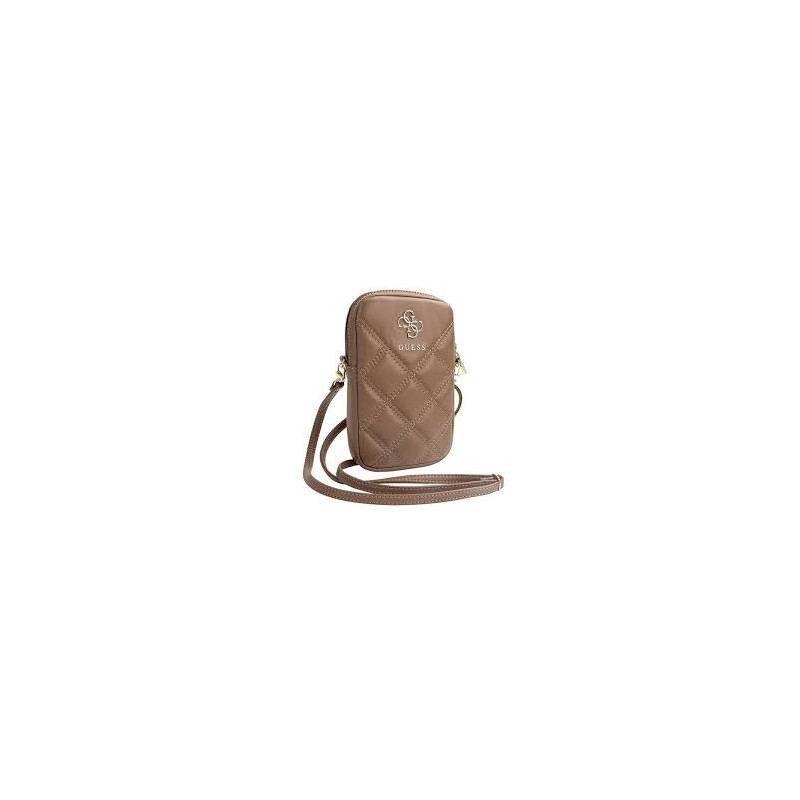 Somiņa 4G Metal Logo Brown