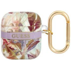 Bezvadu austiņu apvalks Apple Flower Collection Violet