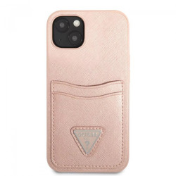 Viedtālruņa aizmugurējais vāciņš Apple Iphone 15 Triangle Collection Pink