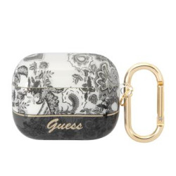 Bezvadu austiņu apvalks Apple Toile De Jouy Grey, With Design