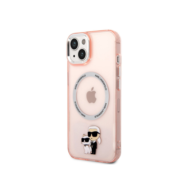 Viedtālruņa aizmugurējais vāciņš Apple iPhone 14 KLHMP14SHNKCIP Pink, With Design