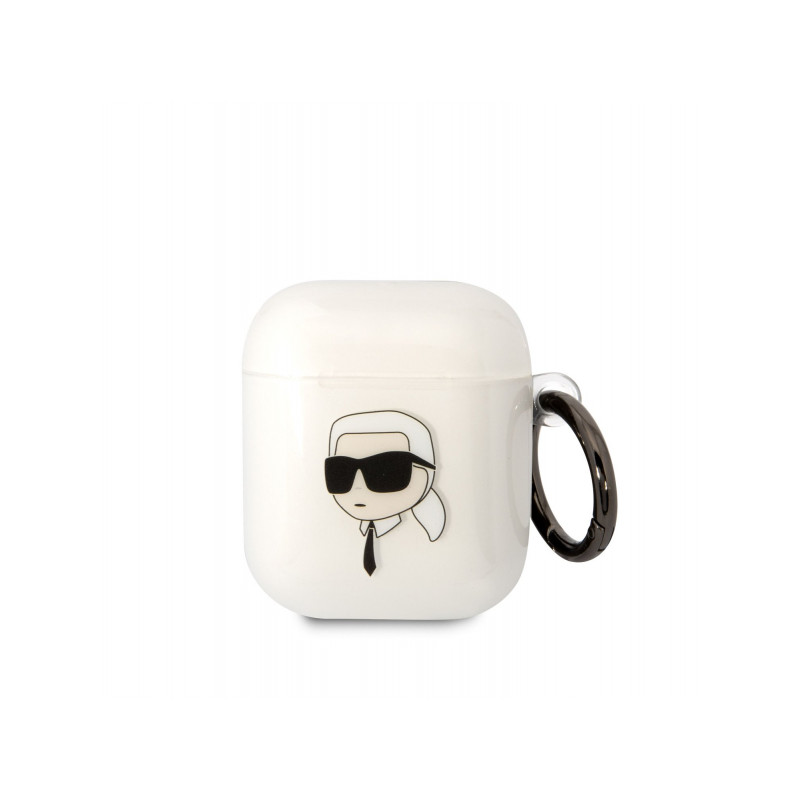 Bezvadu austiņu apvalks Apple Karl Head White