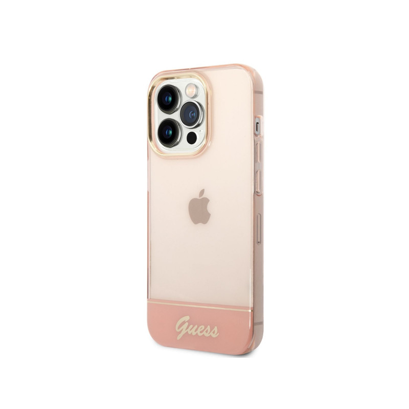 Viedtālruņa aizmugurējais vāciņš Apple iPhone 14 Pro Translucent Pink