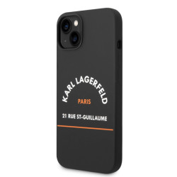 Viedtālruņa aizmugurējais vāciņš Apple iPhone 14 Pro Rue St Guillaume Black