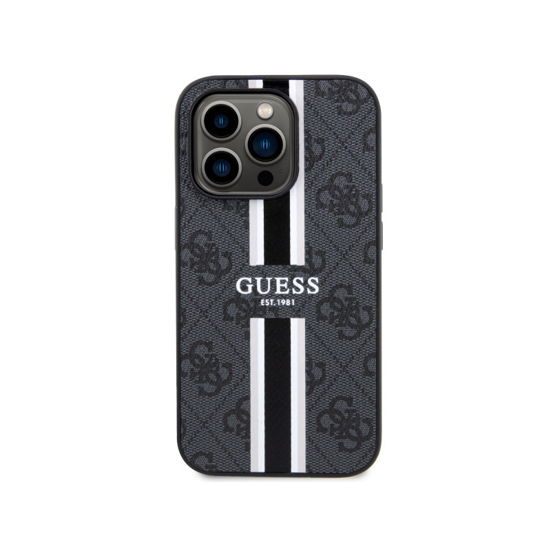 Viedtālruņa aizmugurējais vāciņš Apple iPhone XR Printed Stripe Black