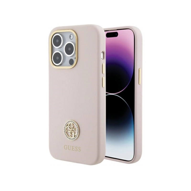 Viedtālruņa aizmugurējais vāciņš Apple iPhone 15 Pro Hard Case Pink