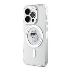 Viedtālruņa aizmugurējais vāciņš Apple iPhone 14 Pro Choupette mag Transparent