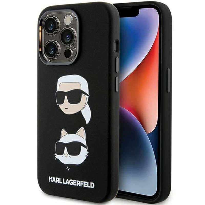 Viedtālruņa aizmugurējais vāciņš Apple iPhone 15 Pro KLHCP15LSDHKCNK Black