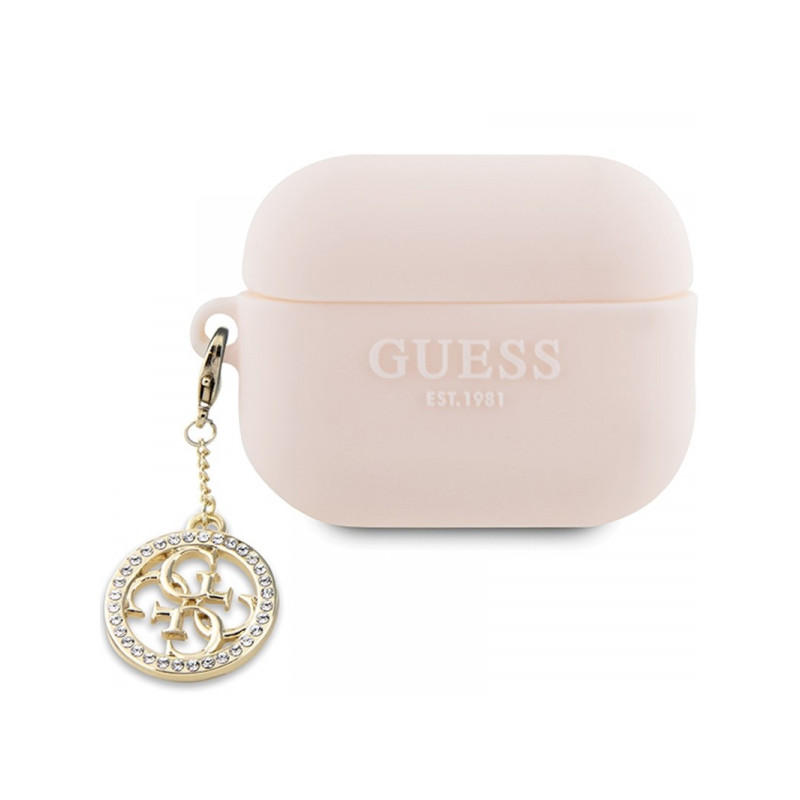 Bezvadu austiņu apvalks Apple 4G Colleciton Pink