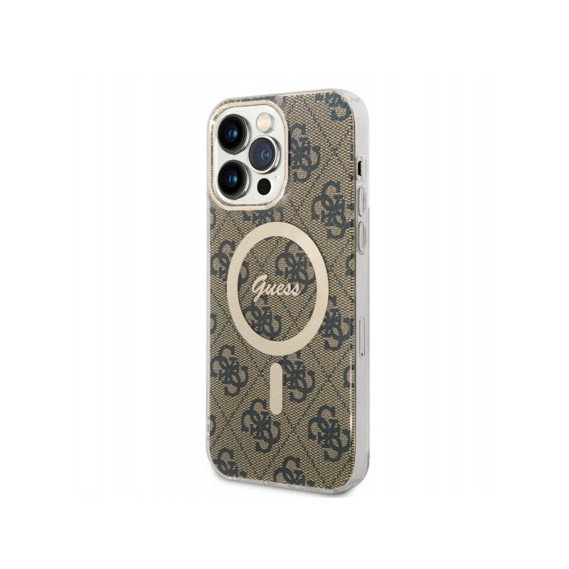 Viedtālruņa aizmugurējais vāciņš Apple iPhone 15 Pro GUHMP15LH4STW Brown