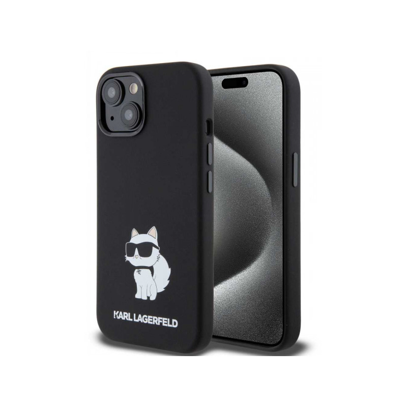 Viedtālruņa aizmugurējais vāciņš Apple Iphone 15 KLHCP15SSNCHBCK Black