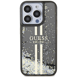 Viedtālruņa aizmugurējais vāciņš Apple iPhone 15 Pro Glitter Collection Black