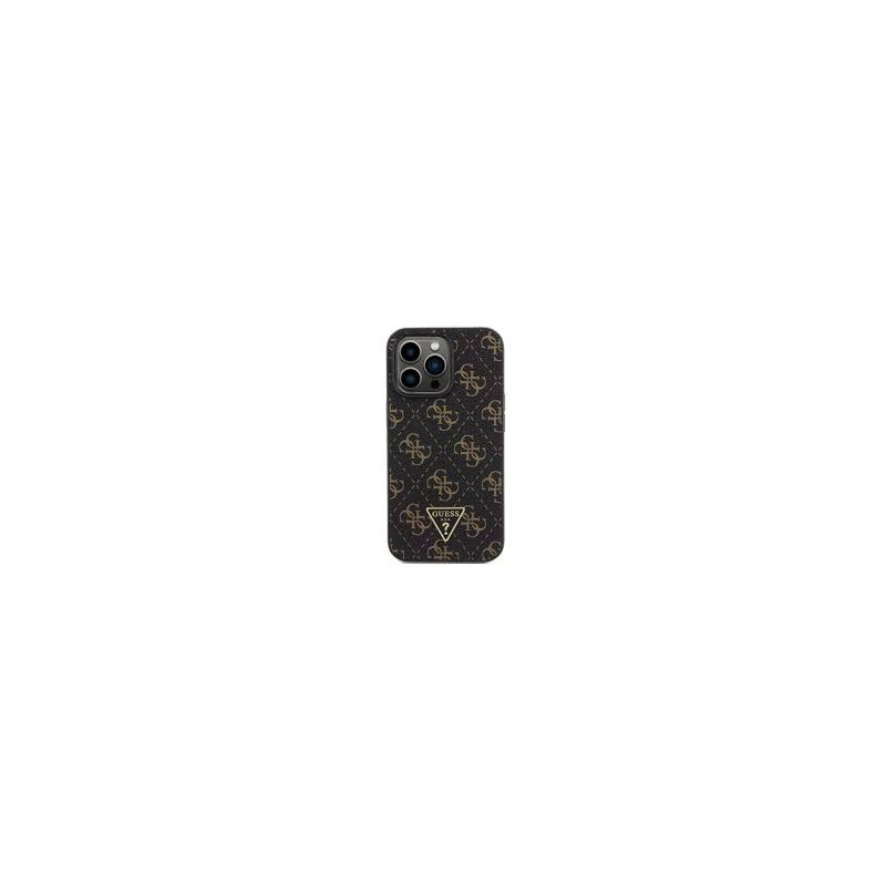Viedtālruņa aizmugurējais vāciņš Apple iPhone 15 Pro Triangle Collection Black