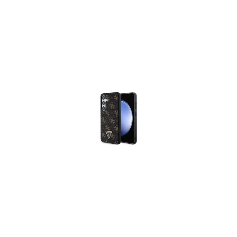 Viedtālruņa aizmugurējais vāciņš Samsung Galaxy S24 Triangle Collection Black