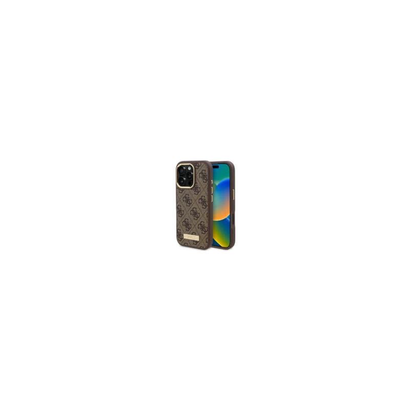 Viedtālruņa aizmugurējais vāciņš Apple iPhone 16 Pro Max 4G Collection MagSafe Brown