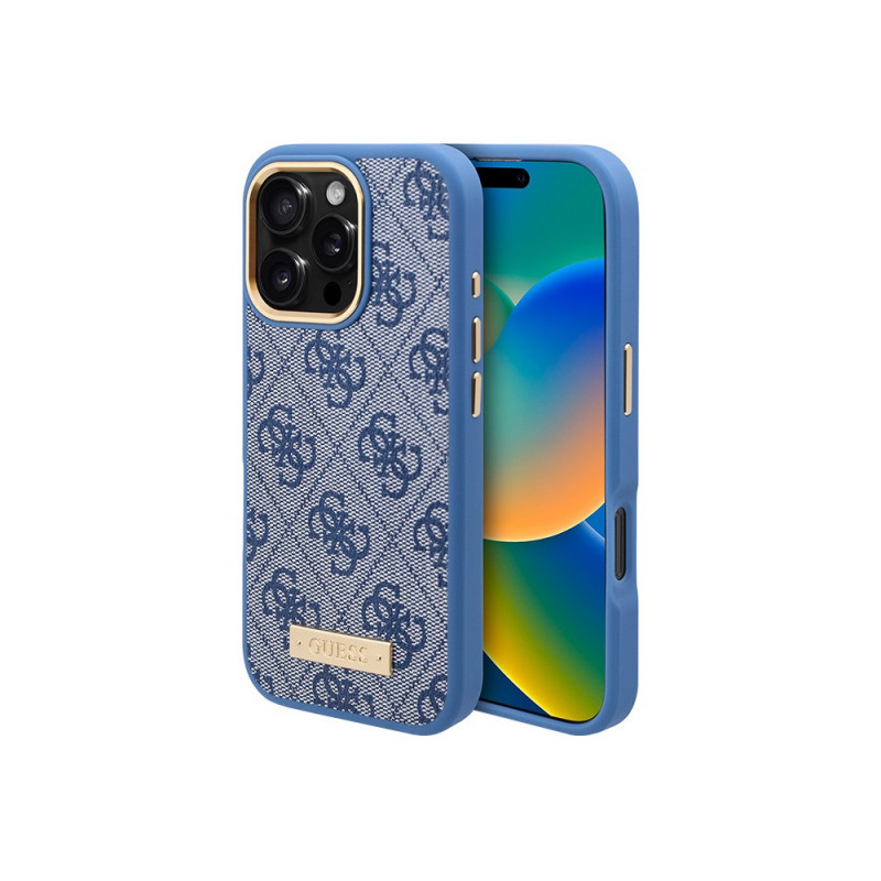 Viedtālruņa aizmugurējais vāciņš Apple iPhone 16 Pro Max 4G Collection MagSafe Blue