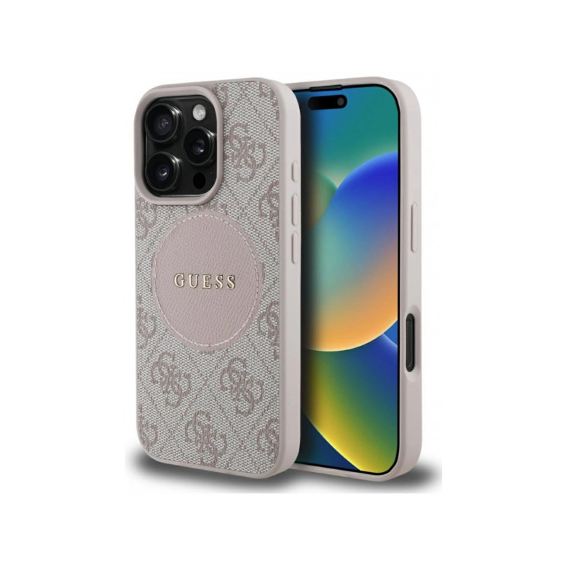 Viedtālruņa aizmugurējais vāciņš Apple iPhone 16 Pro Circle Pink