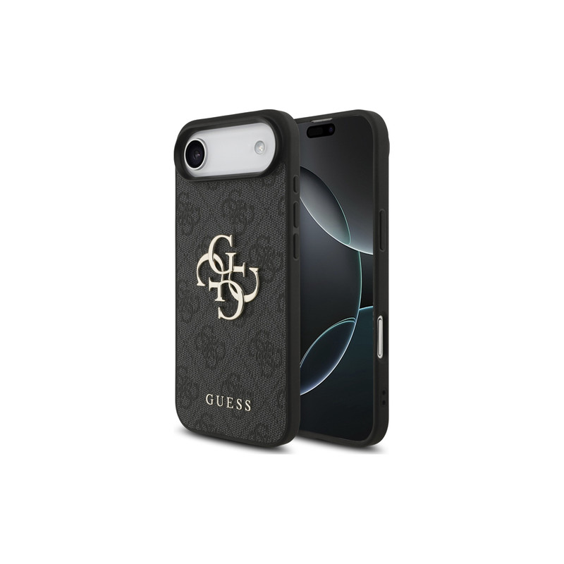 Viedtālruņa aizmugurējais vāciņš Apple iPhone Air Big Metal Logo Black