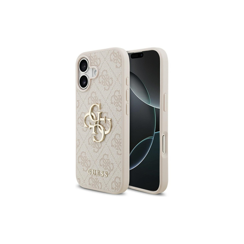 Viedtālruņa aizmugurējais vāciņš Apple iPhone 17 Big Metal Logo Pink