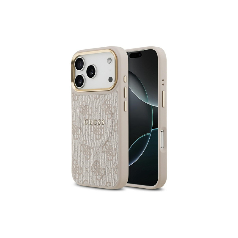 Viedtālruņa aizmugurējais vāciņš Apple iPhone 17 Pro Max Classic Logo MagSafe Pink