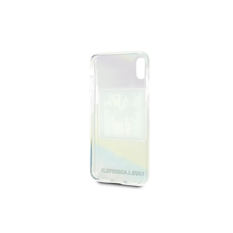 Viedtālruņa aizmugurējais vāciņš Apple iPhone XS Max KLHCI65IRKD Transparent, With Design