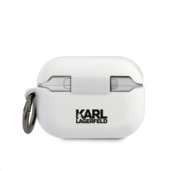 Bezvadu austiņu apvalks Apple Karl Head KLACAPSILGLWH White, With Design
