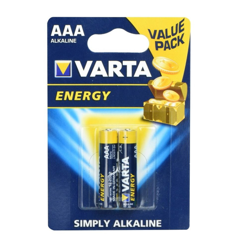 Baterijas Alkaline battery R3 (AAA) Energy 2 pcs
