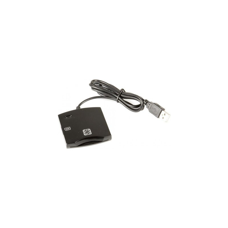 Karšu lasītājs DNI ID Card reader Black