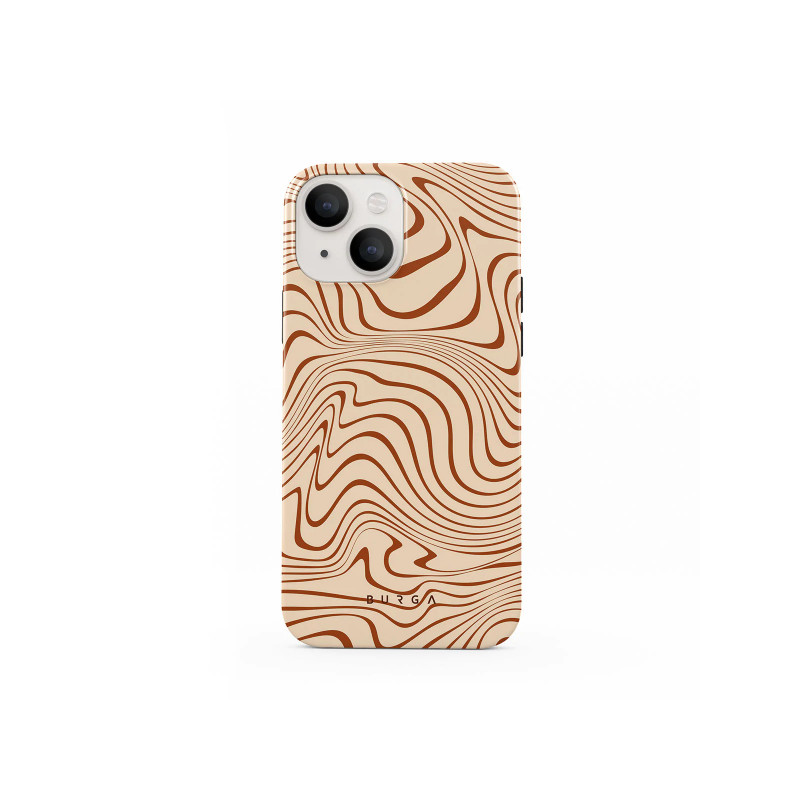 Viedtālruņa aizmugurējais vāciņš Apple iPhone X/XS Deja Vu Light Brown, With Design
