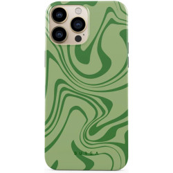 Viedtālruņa aizmugurējais vāciņš Apple Iphone 15 Funky Sensation Green, With Design