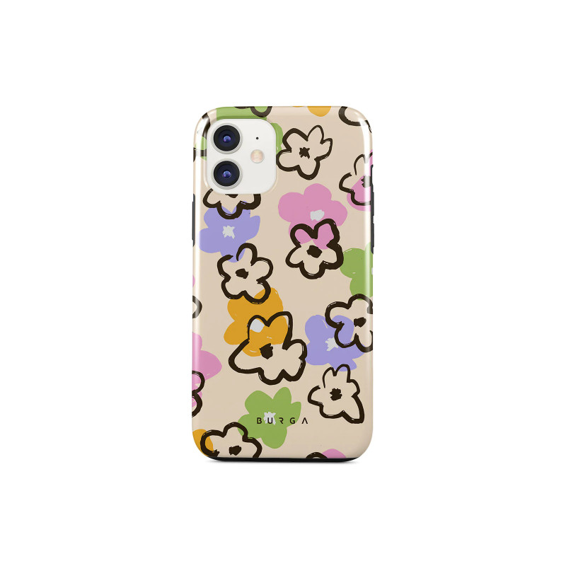 Viedtālruņa aizmugurējais vāciņš Apple Iphone 15 Good Vibes White, With Design