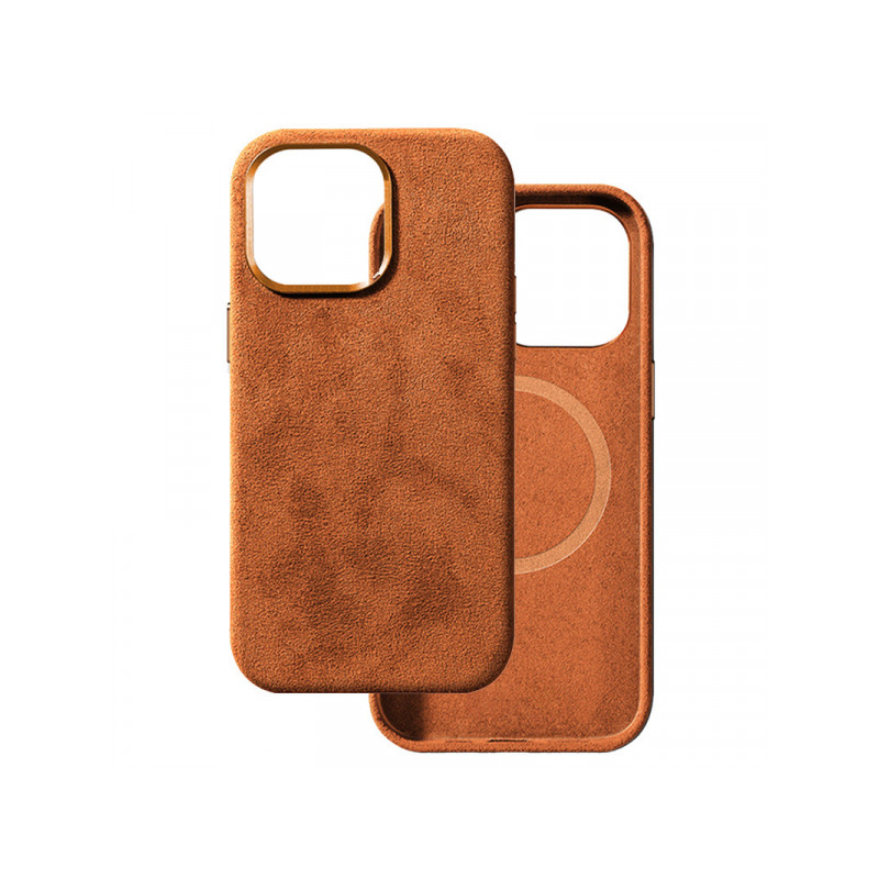 Viedtālruņa aizmugurējais vāciņš Apple iPhone 11 Alcane Magsafe Brown