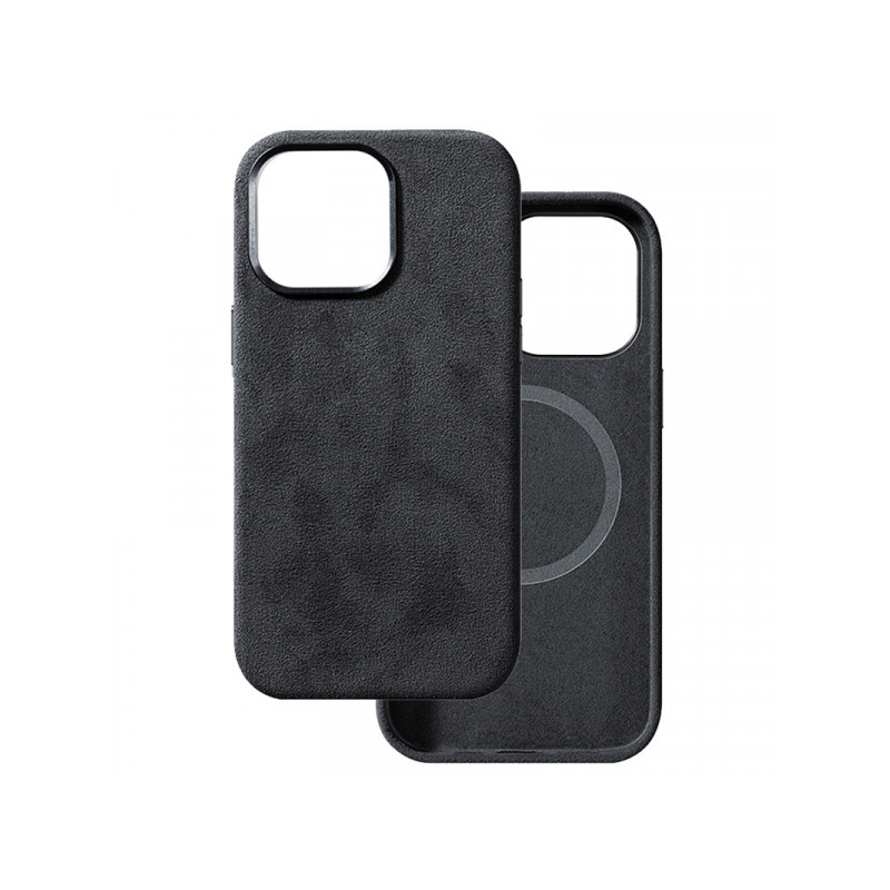 Viedtālruņa aizmugurējais vāciņš Apple iPhone 11 Alcane Magsafe Black