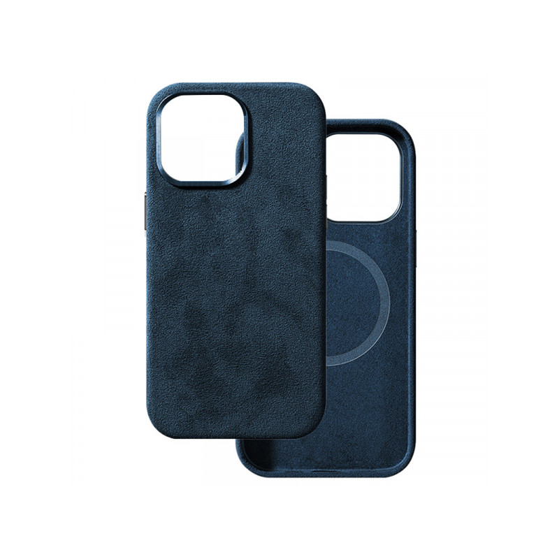 Viedtālruņa aizmugurējais vāciņš Apple iPhone 11 Alcane Magsafe Navy