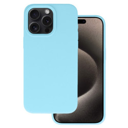 Viedtālruņa aizmugurējais vāciņš Apple iPhone 14 Silicone Lite Light Blue