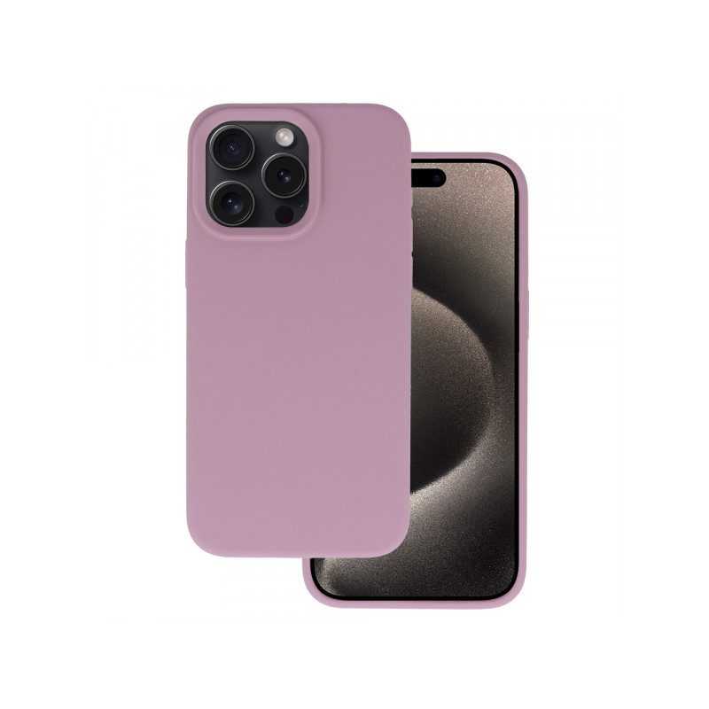 Viedtālruņa aizmugurējais vāciņš Apple iPhone 15 Pro Max Silicone Lite Lavanda