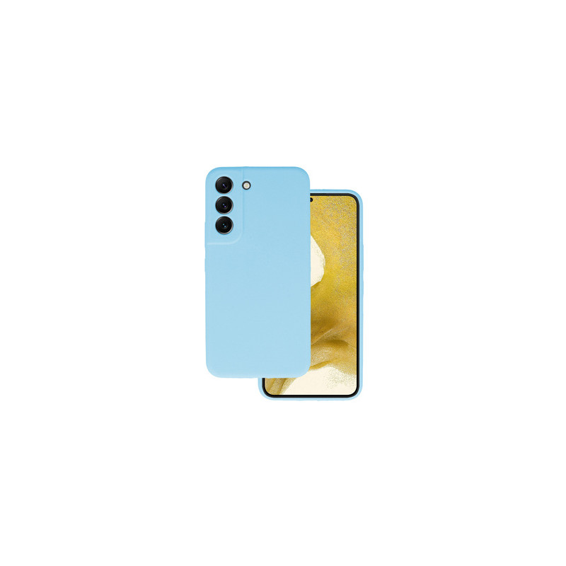Viedtālruņa aizmugurējais vāciņš Samsung Galaxy S22 Silicone Lite Light Blue