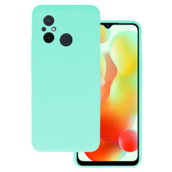 Viedtālruņa aizmugurējais vāciņš Xiaomi Redmi 12C Silicone Lite Mint