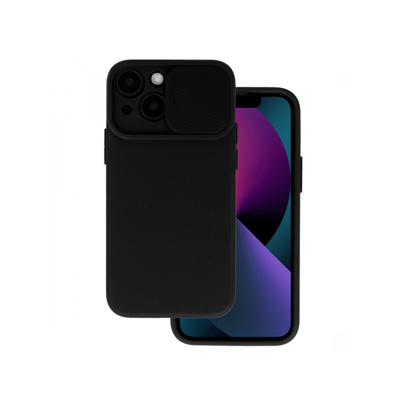 Viedtālruņa aizmugurējais vāciņš Samsung Galaxy A35 Camshield Black