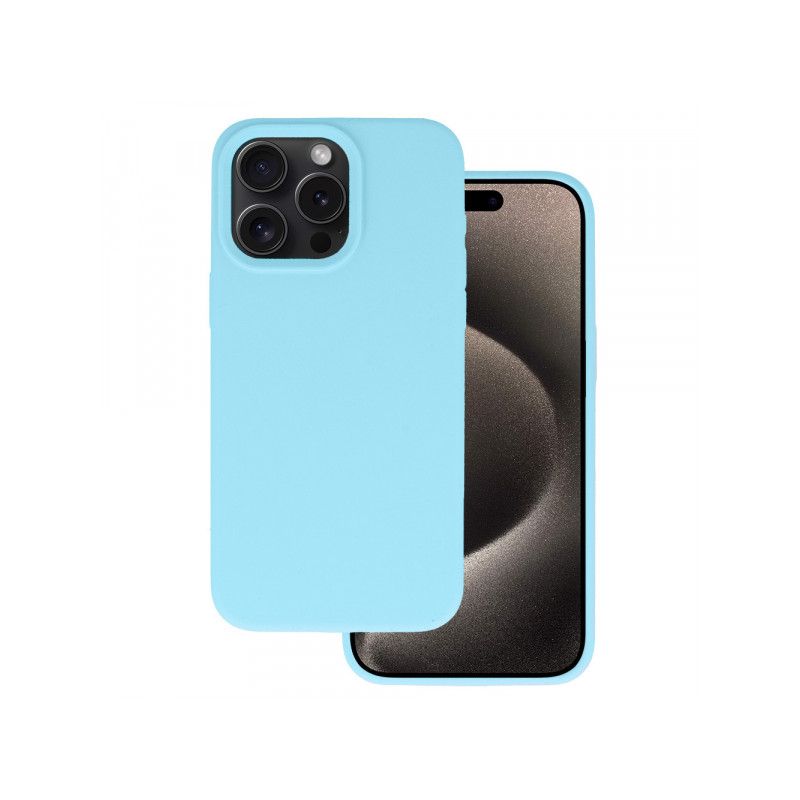 Viedtālruņa aizmugurējais vāciņš Samsung Galaxy A35 Silicone Lite Light Blue