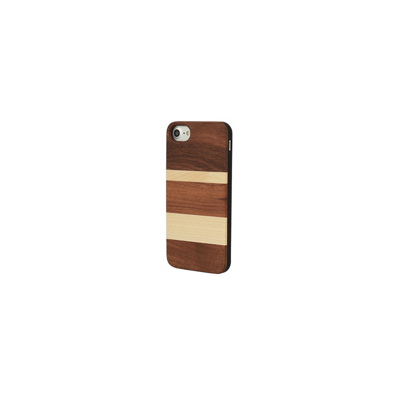 Viedtālruņa aizmugurējais vāciņš Apple iPhone X/XS Wood Design 2 Brown, With Design