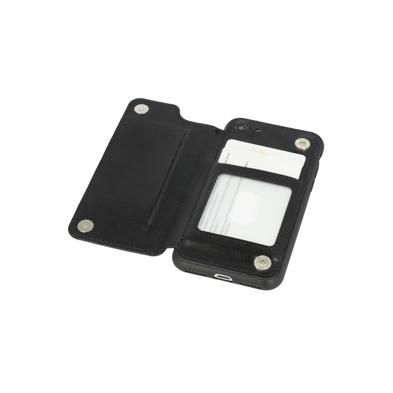 Viedtālruņa aizmugurējais vāciņš Samsung Galaxy S8 Wallet Business Black