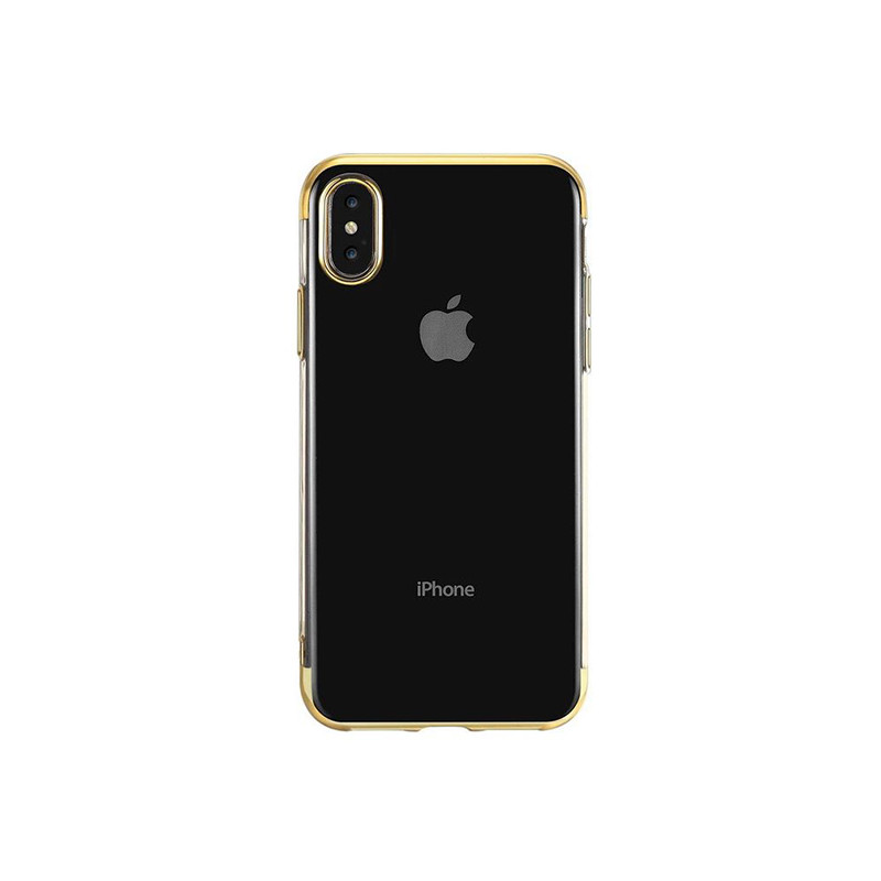Viedtālruņa aizmugurējais vāciņš Xiaomi Redmi Note 8 Pro New Electro Gold, Transparent