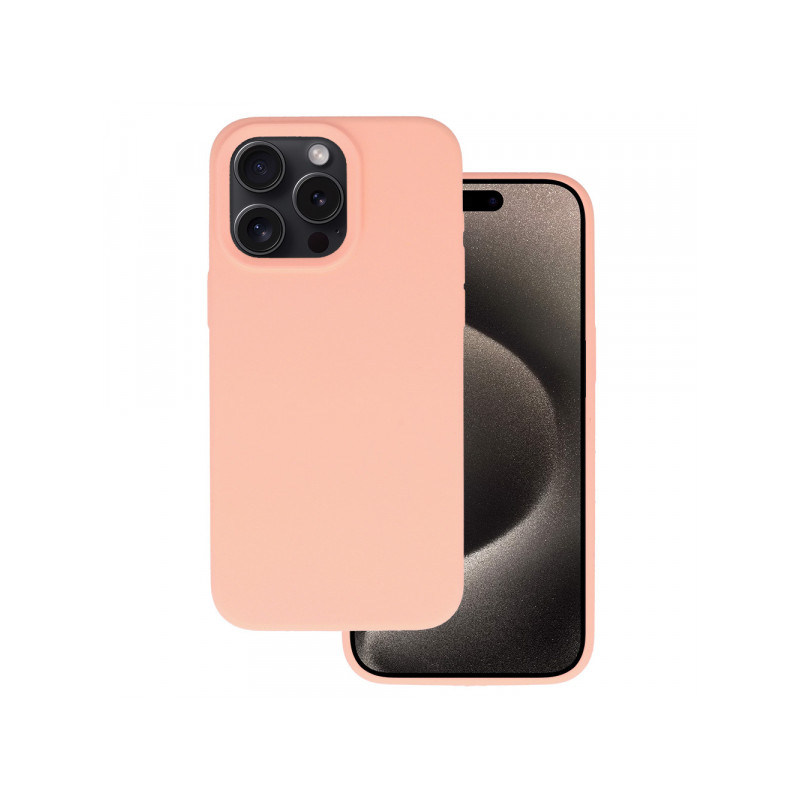 Viedtālruņa aizmugurējais vāciņš Samsung Galaxy A55 5G Silicone Lite Peach