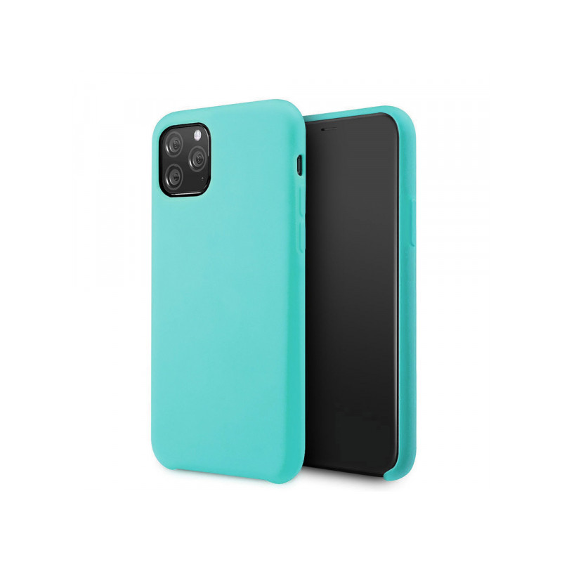 Viedtālruņa aizmugurējais vāciņš Samsung Galaxy A20E Silicone Lite Turquoise Blue