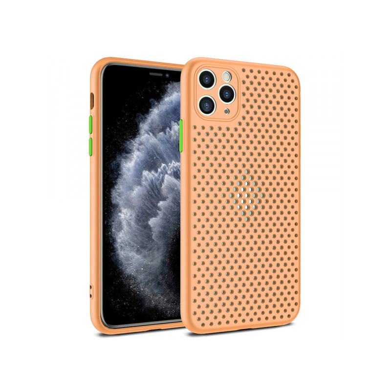 Viedtālruņa aizmugurējais vāciņš Apple iPhone XR Breath Rose Gold