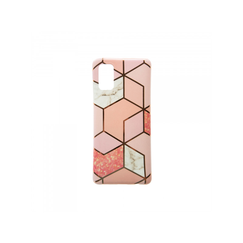 Viedtālruņa aizmugurējais vāciņš Samsung Galaxy A41 Cosmo Marble Design 1 Mixed, With Design