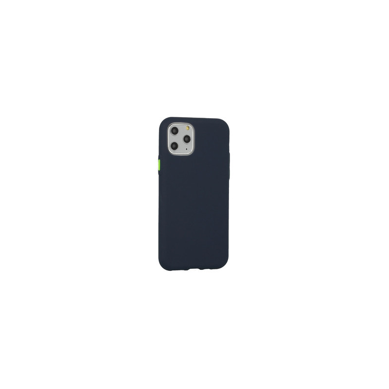 Viedtālruņa aizmugurējais vāciņš Apple iPhone 12 Mini Solid Silicone Navy