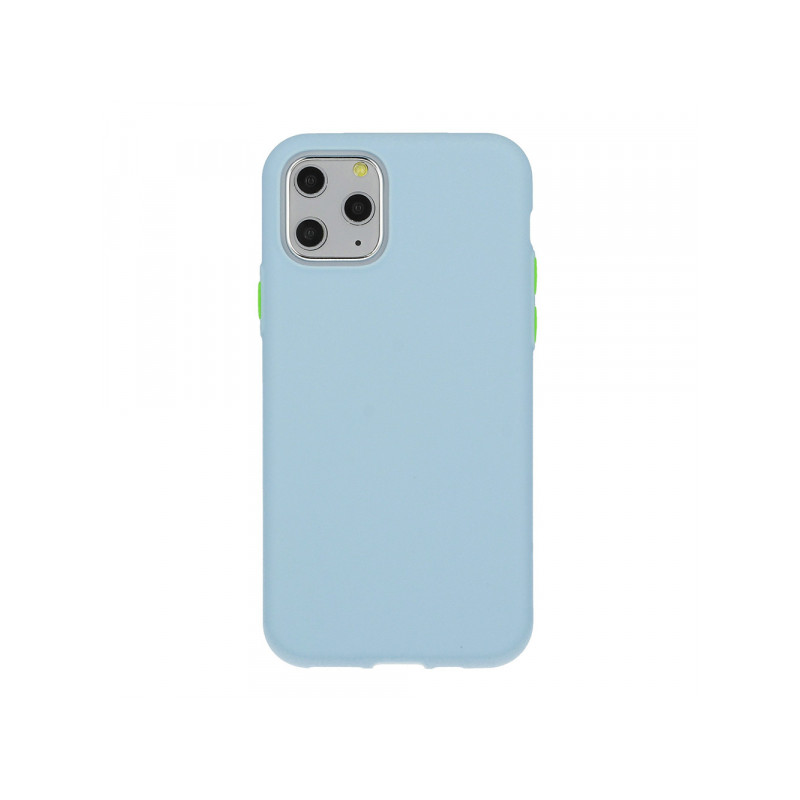 Viedtālruņa aizmugurējais vāciņš Samsung Galaxy S9 Solid Silicone Blue