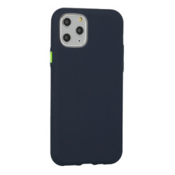 Viedtālruņa aizmugurējais vāciņš Samsung Galaxy A41 Solid Silicone Navy